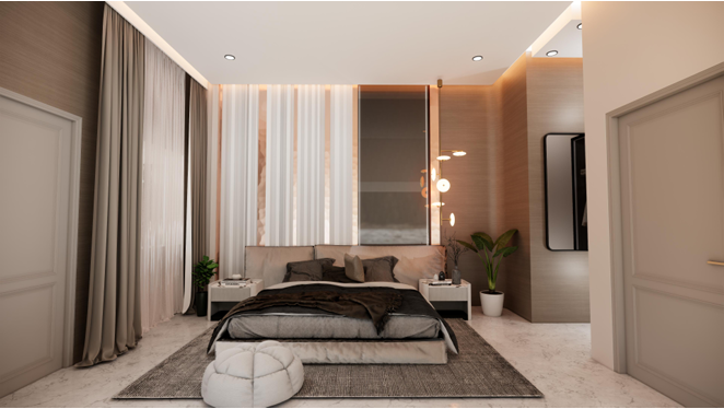 Guest Room Design by Vizdecore