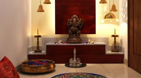 Living Room Design by Vizdecore