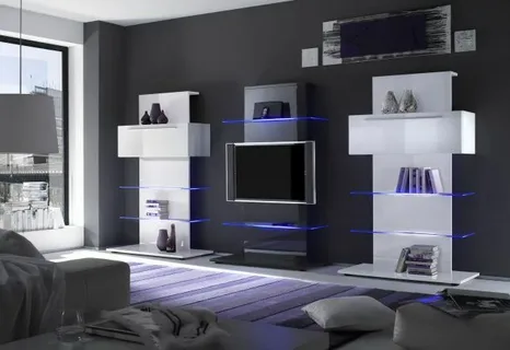TV Unit Design by Vizdecore